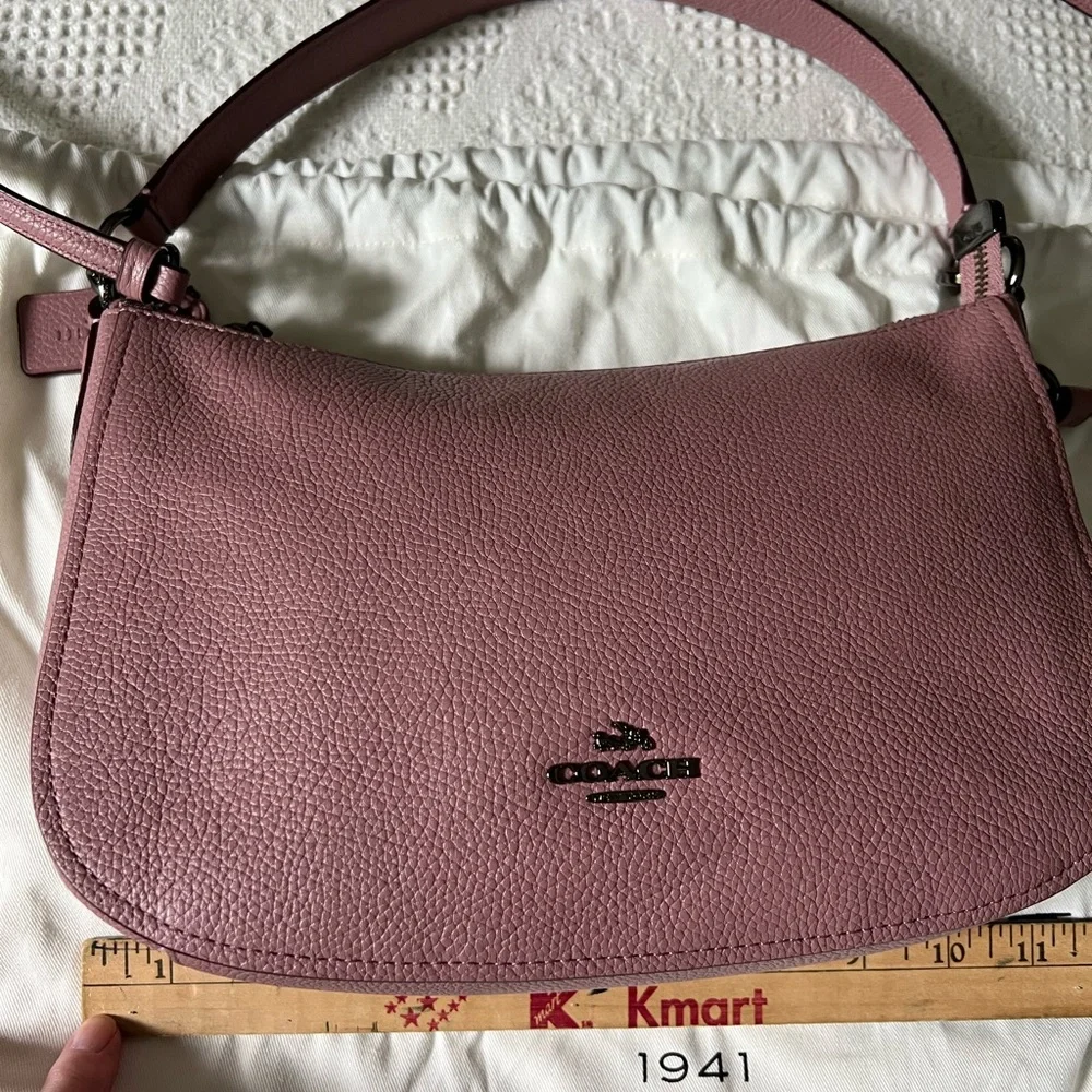 Authentic Coach leather crossbody-handbag - Picture 8 of 10